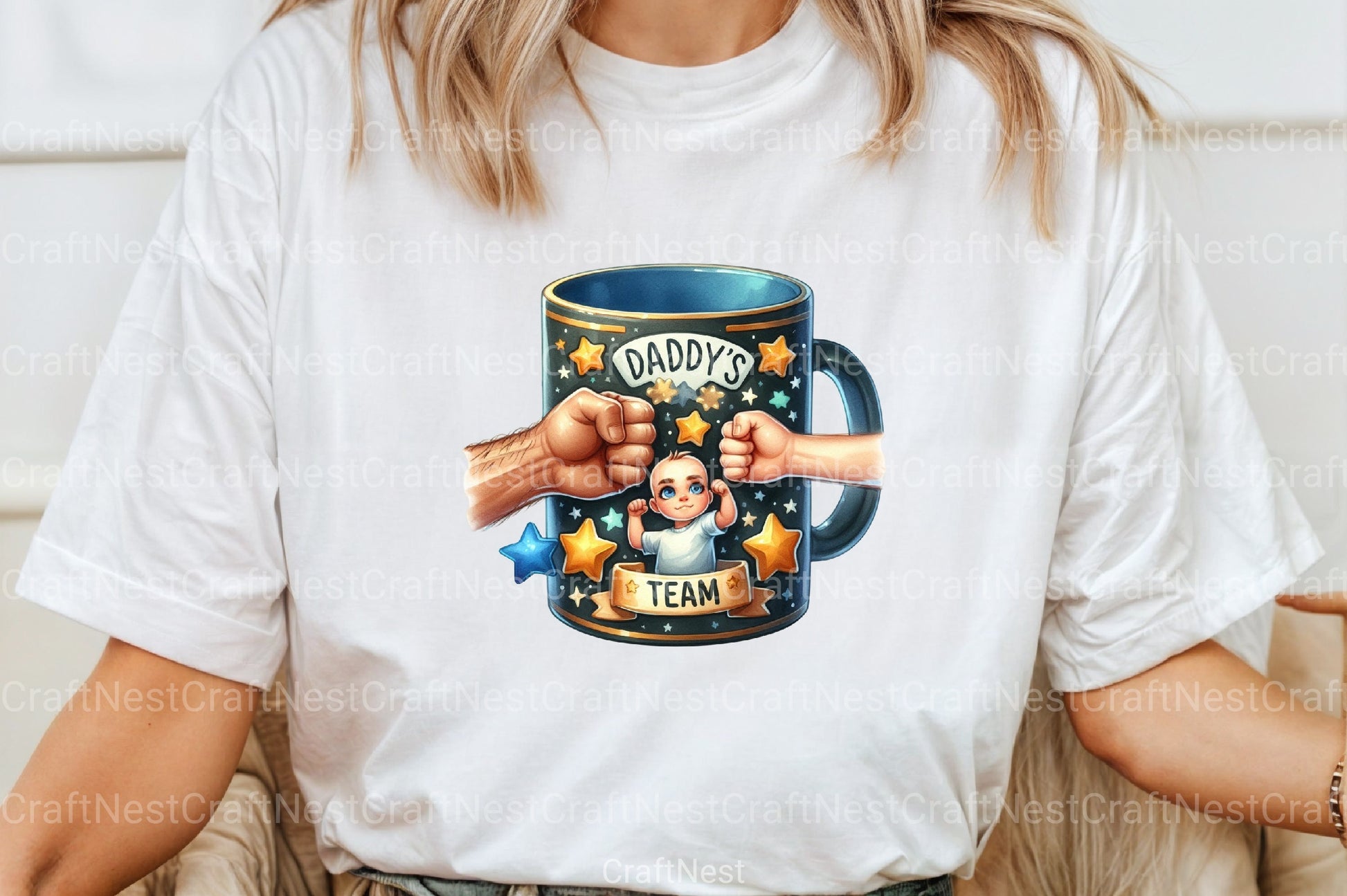 Kids Father’s Day Fist Bump Clipart Bundle 6 - CraftNest - Digital Crafting and Art