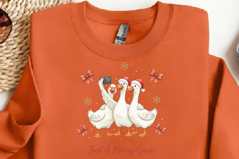 Merry Goose Clipart Bundle - CraftNest - Digital Crafting and Art