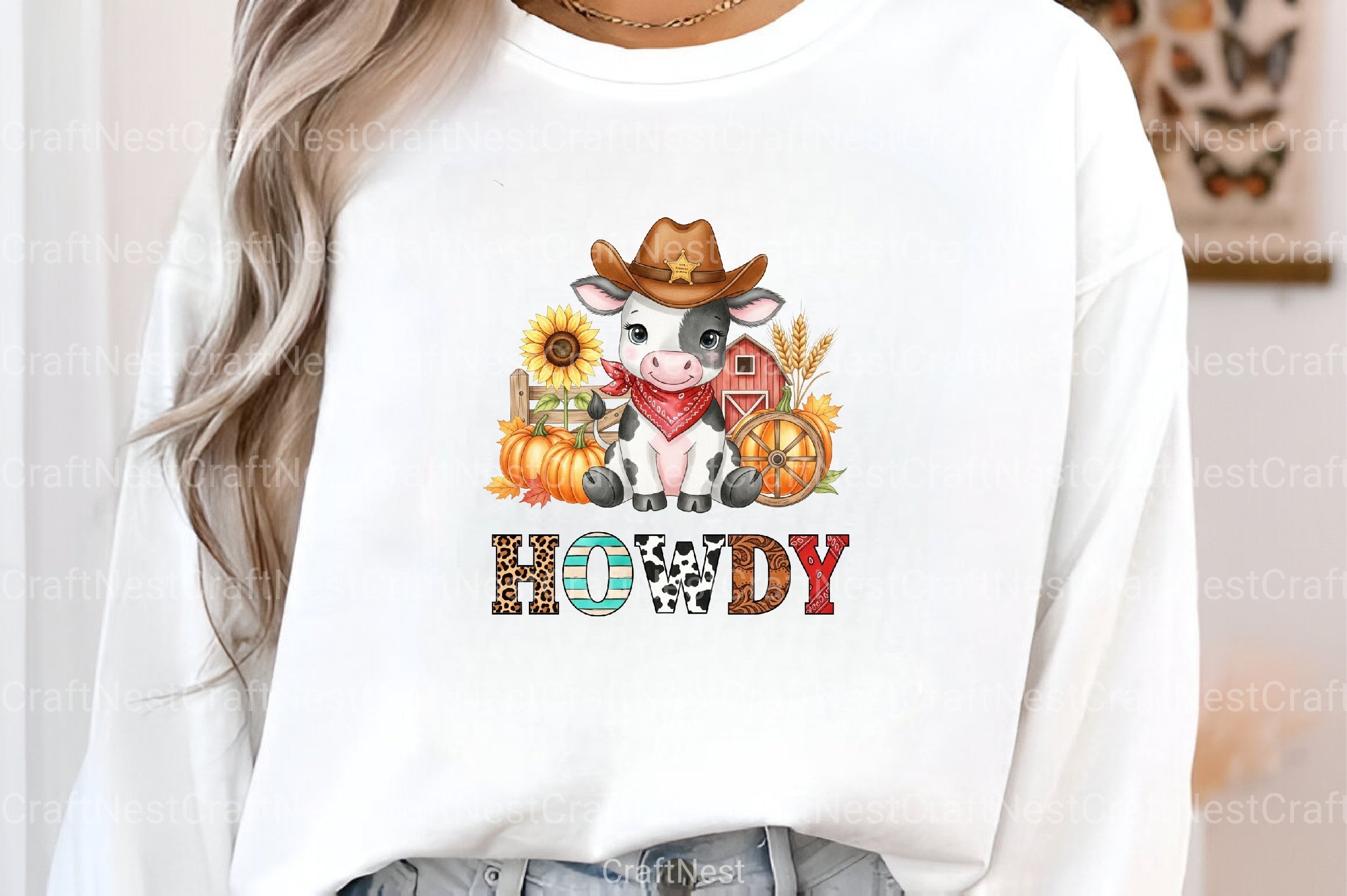 Howdy Farm Graphic Clipart Bundle - CraftNest - Digital Crafting and Art