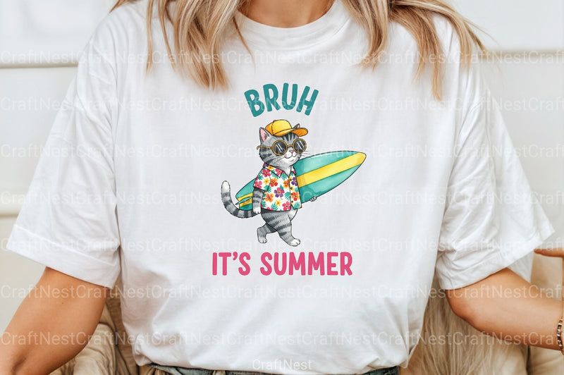 Summer Funny Animals Clipart Bundle 7 - CraftNest - Digital Crafting and Art