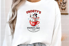 Frosty's Cafe Winter Design Clipart Bundle - CraftNest - Digital Crafting and Art