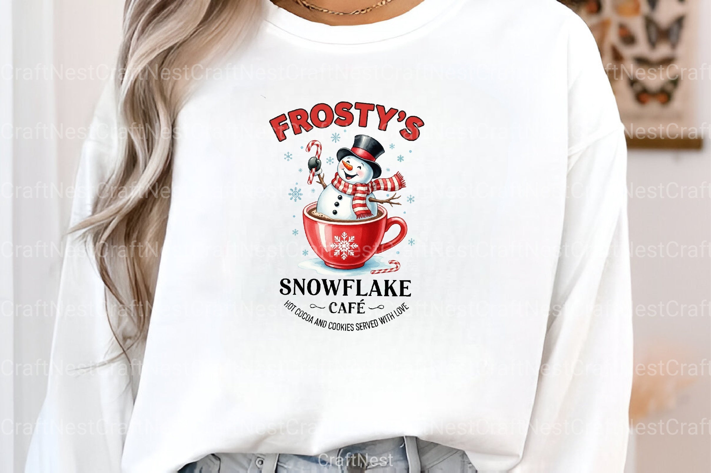 Frosty's Cafe Winter Design Clipart Bundle - CraftNest - Digital Crafting and Art