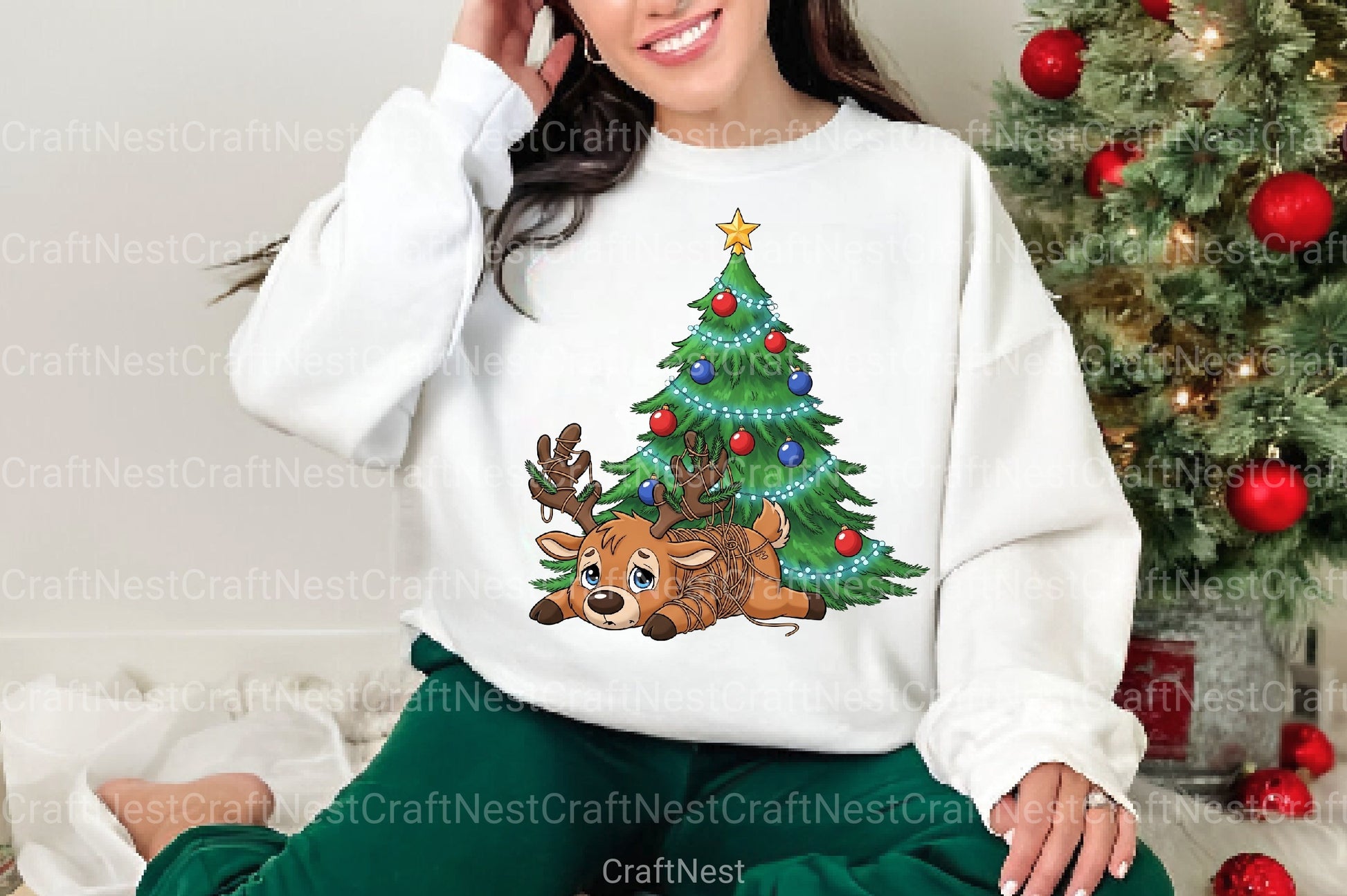 Funny Christmas Clipart Bundle 2 - CraftNest - Digital Crafting and Art