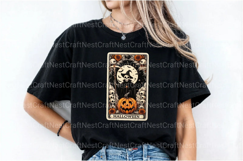 Halloween Tarot Card Clipart Bundle 33 - CraftNest - Digital Crafting and Art