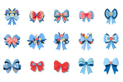 Valentine Bow Clipart Bundle - CraftNest - Digital Crafting and Art