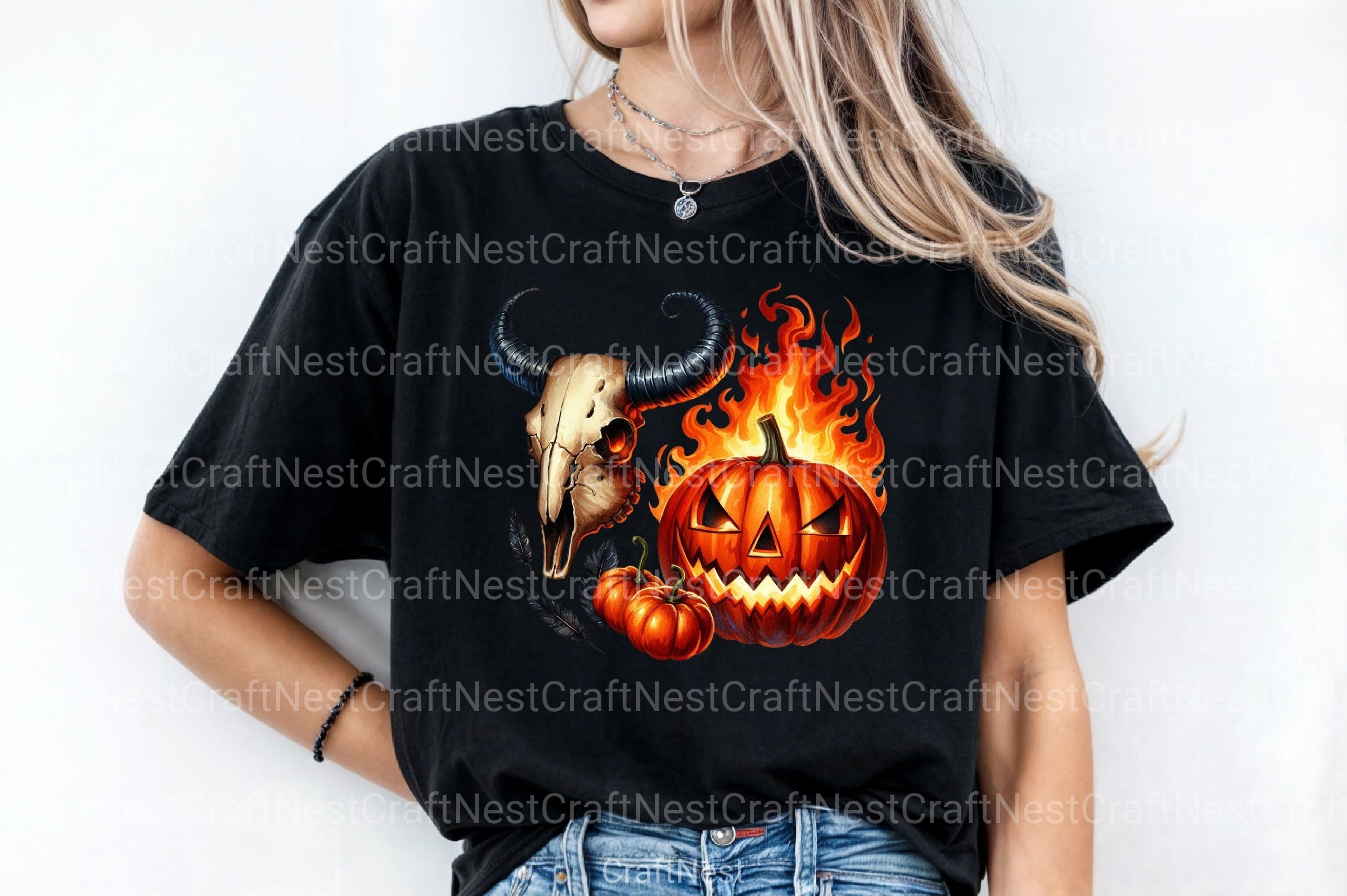 Western Halloween Quotes Clipart Bundle 7777 - CraftNest - Digital Crafting and Art