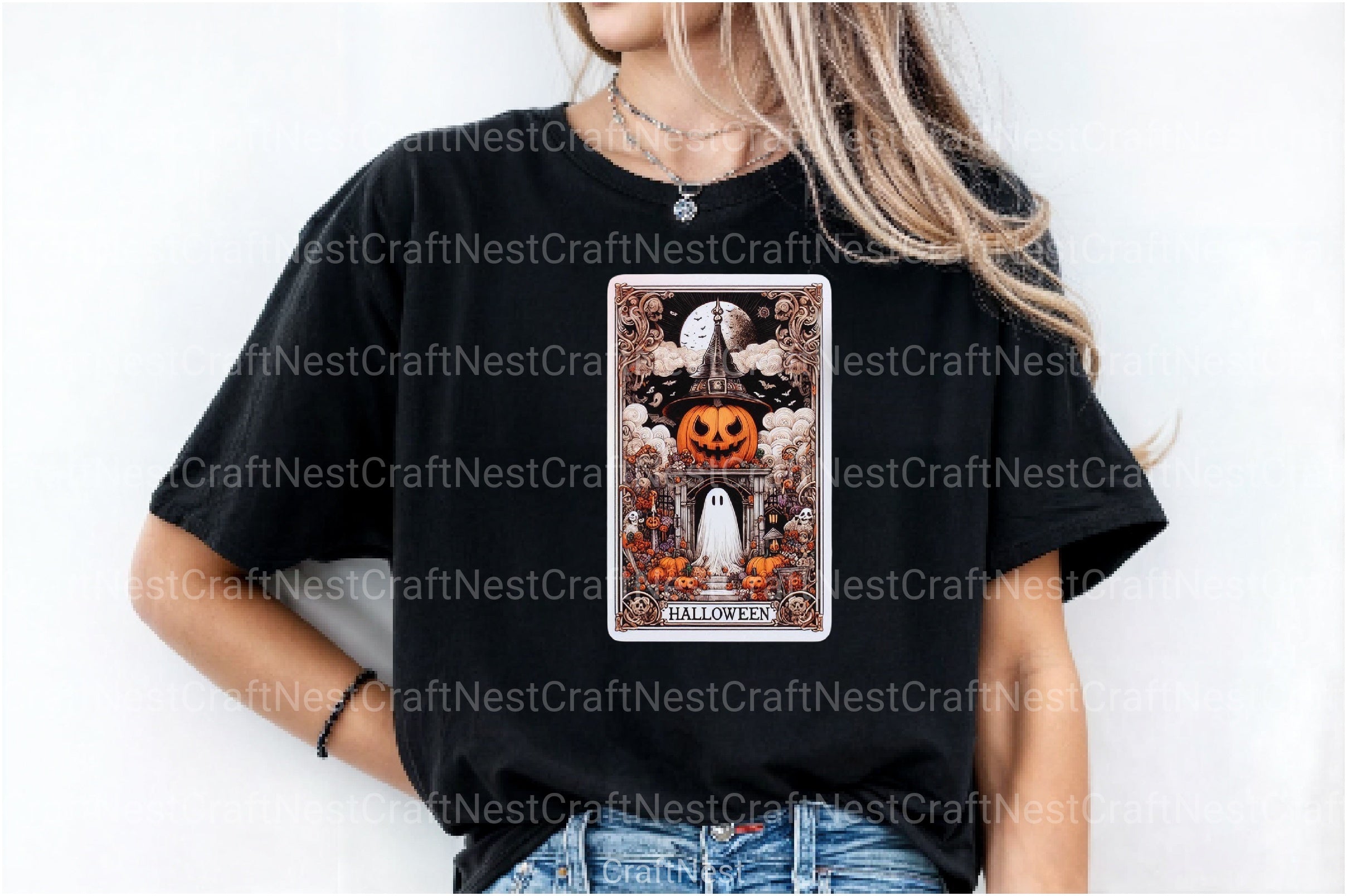 Halloween Tarot Card Clipart Bundle 7 - CraftNest - Digital Crafting and Art