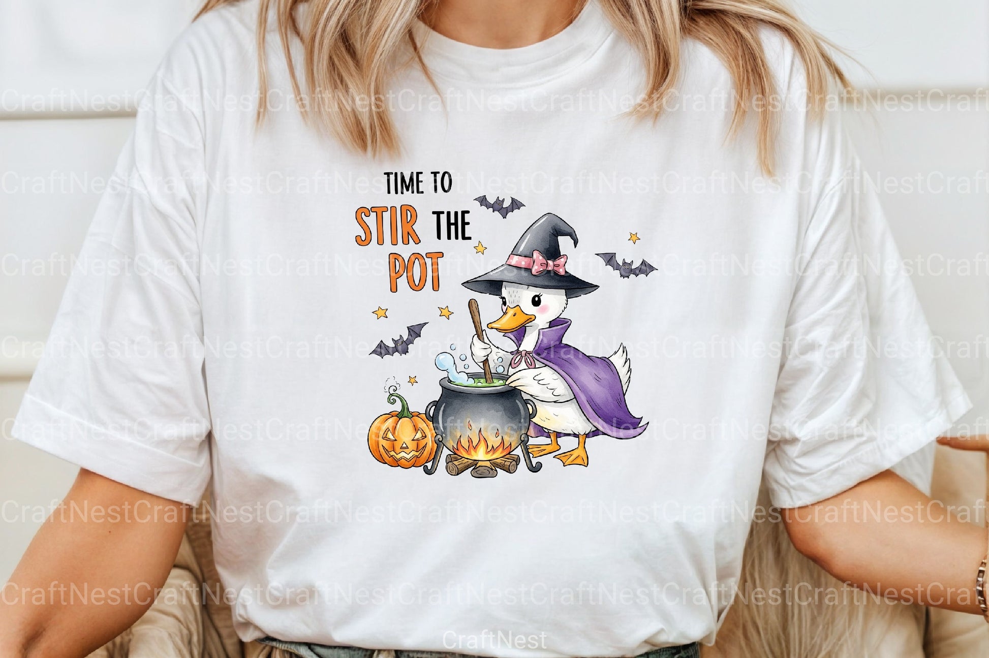 Halloween Goose Clipart Bundle: Stir the Pot - CraftNest - Digital Crafting and Art