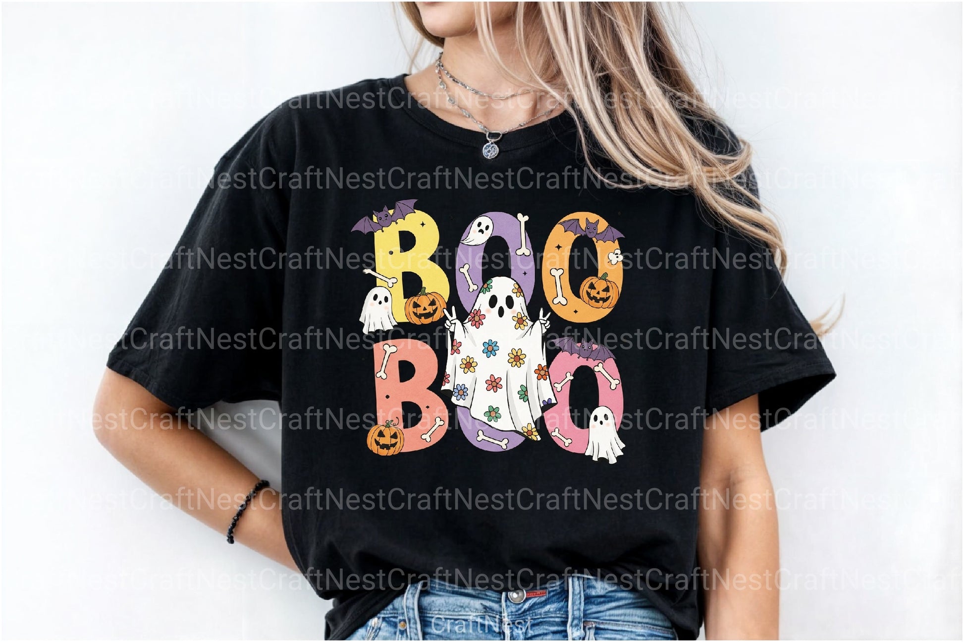 Boo Halloween Clipart Bundle - CraftNest - Digital Crafting and Art