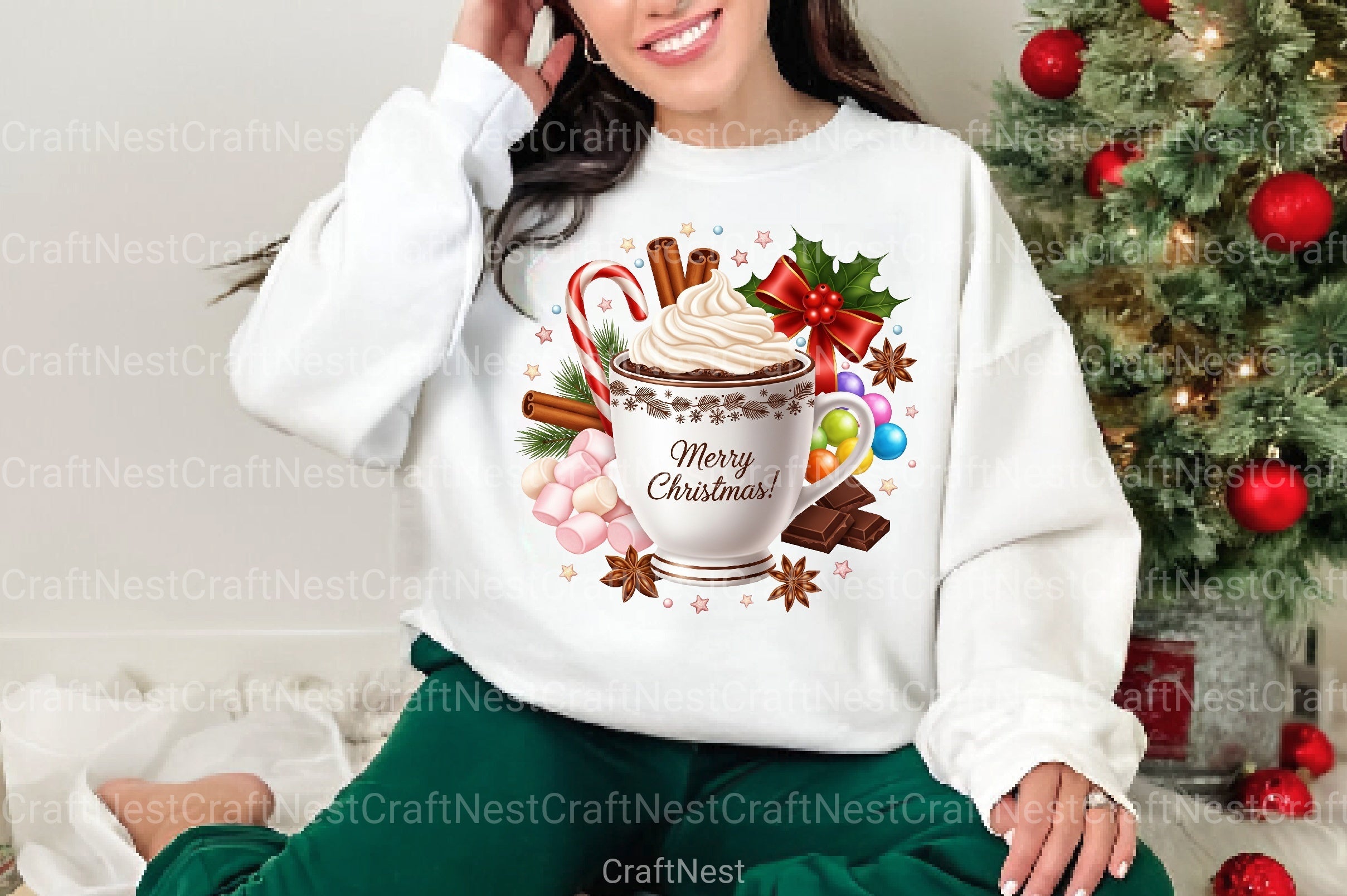 Christmas Cocoa Clipart Bundle - CraftNest - Digital Crafting and Art