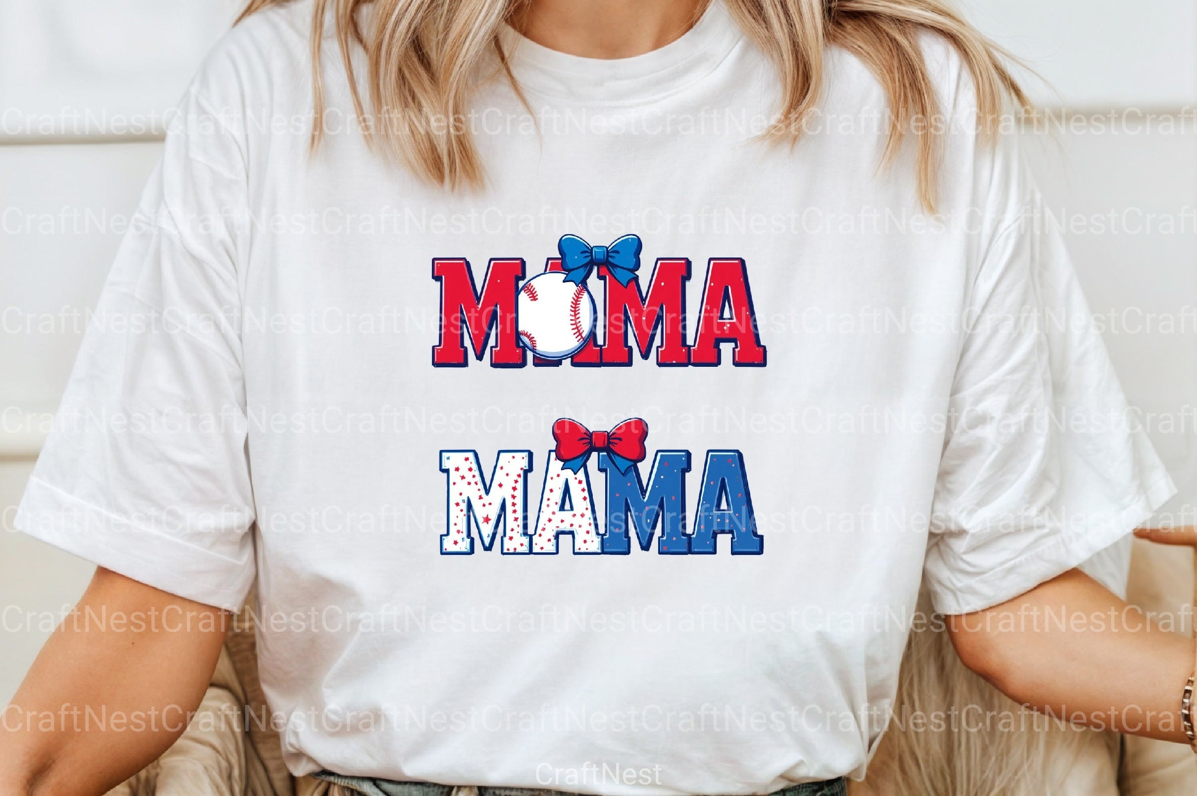 Baseball Mama Coquette Bow Clipart Bundle 2 - CraftNest - Digital Crafting and Art