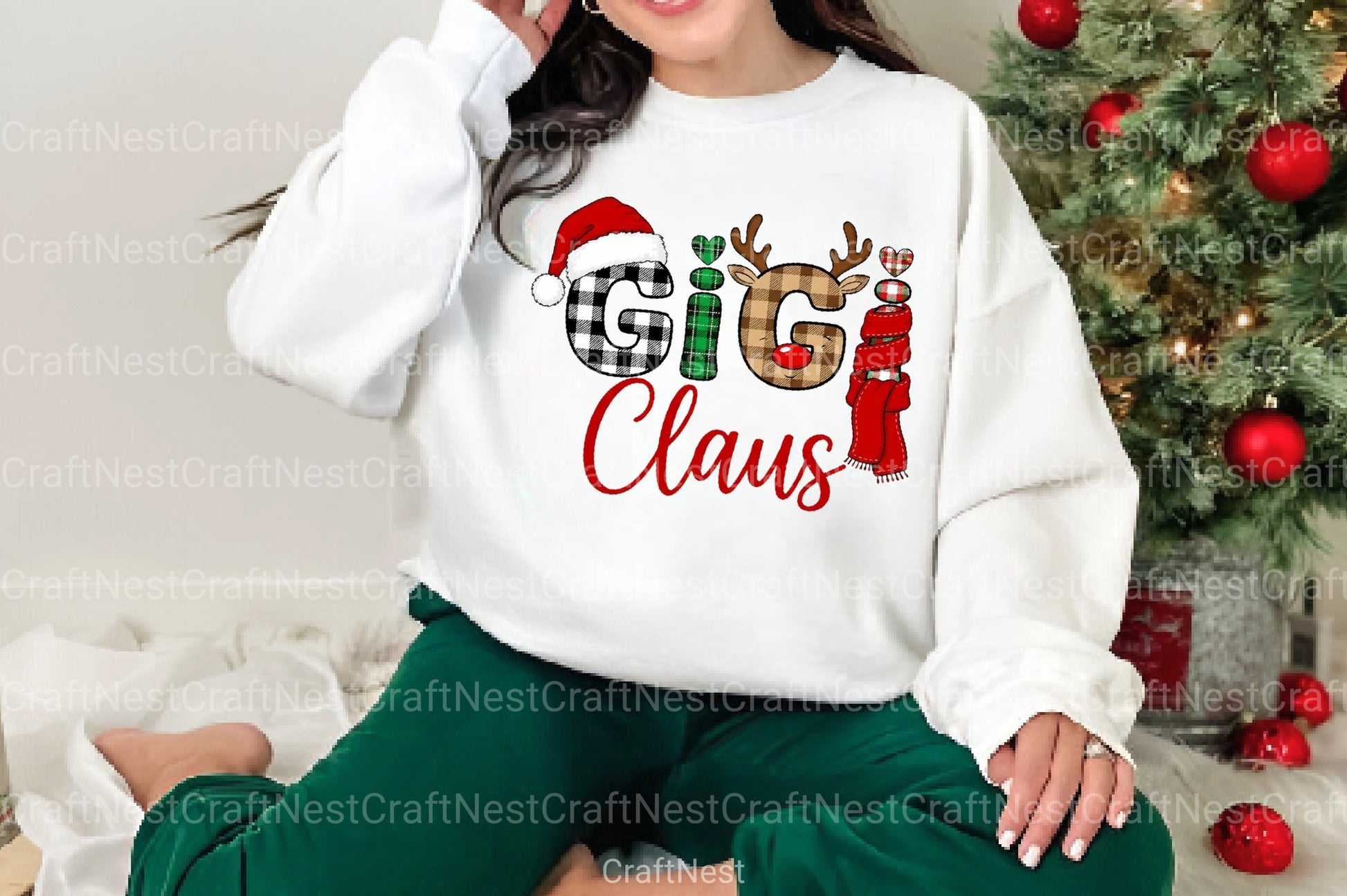 Gigi Claus Clipart Bundle - CraftNest - Digital Crafting and Art