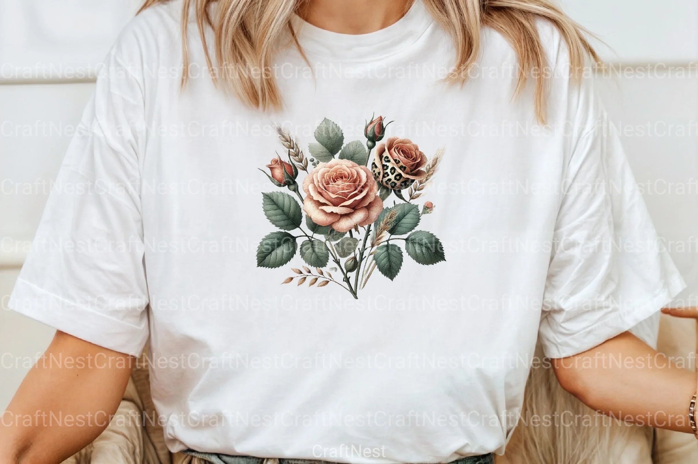 Floral Animal Clipart Bundle - CraftNest - Digital Crafting and Art