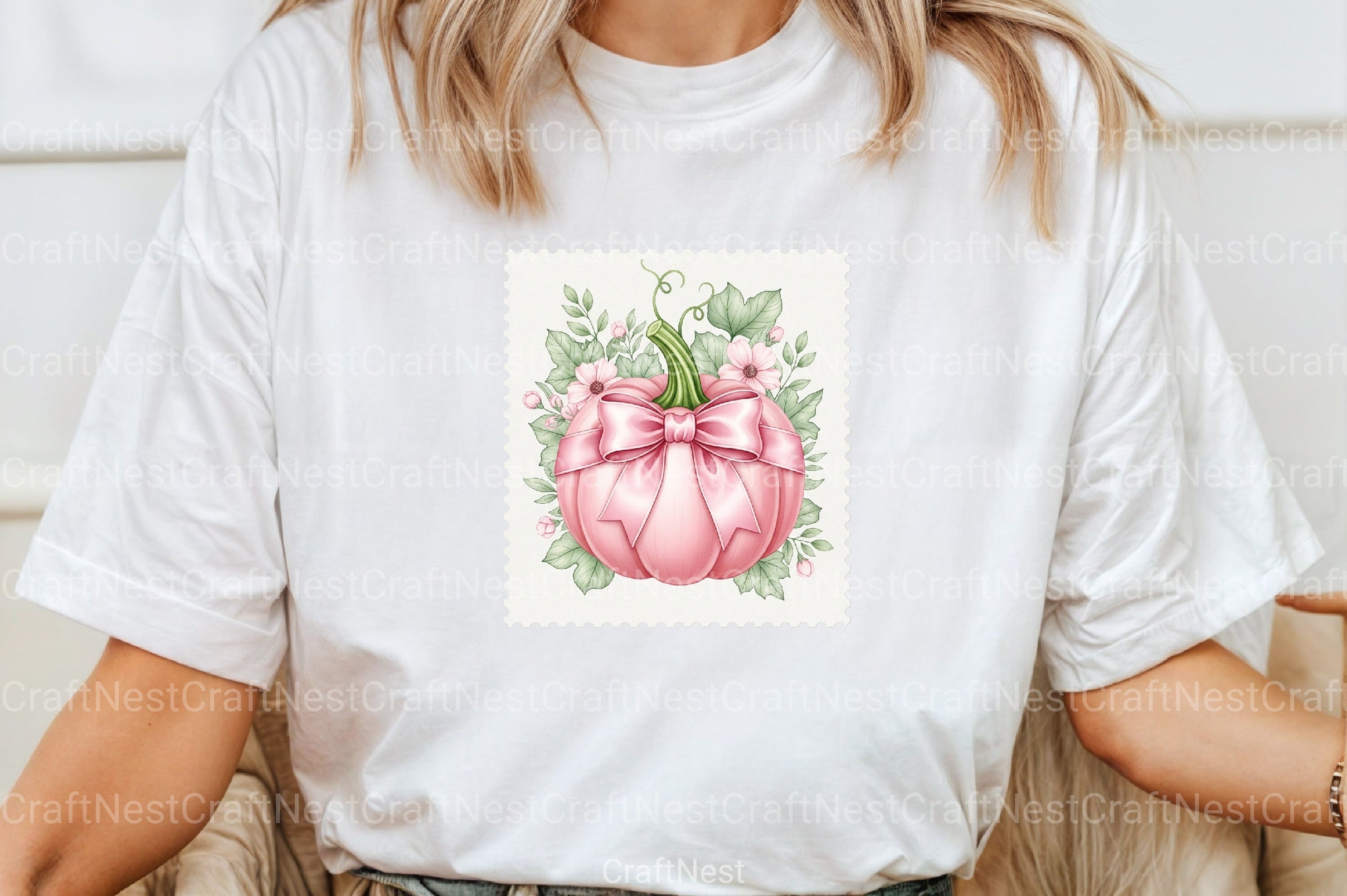 Pumpkin Postage Stamp Clipart Bundle 4 - CraftNest - Digital Crafting and Art