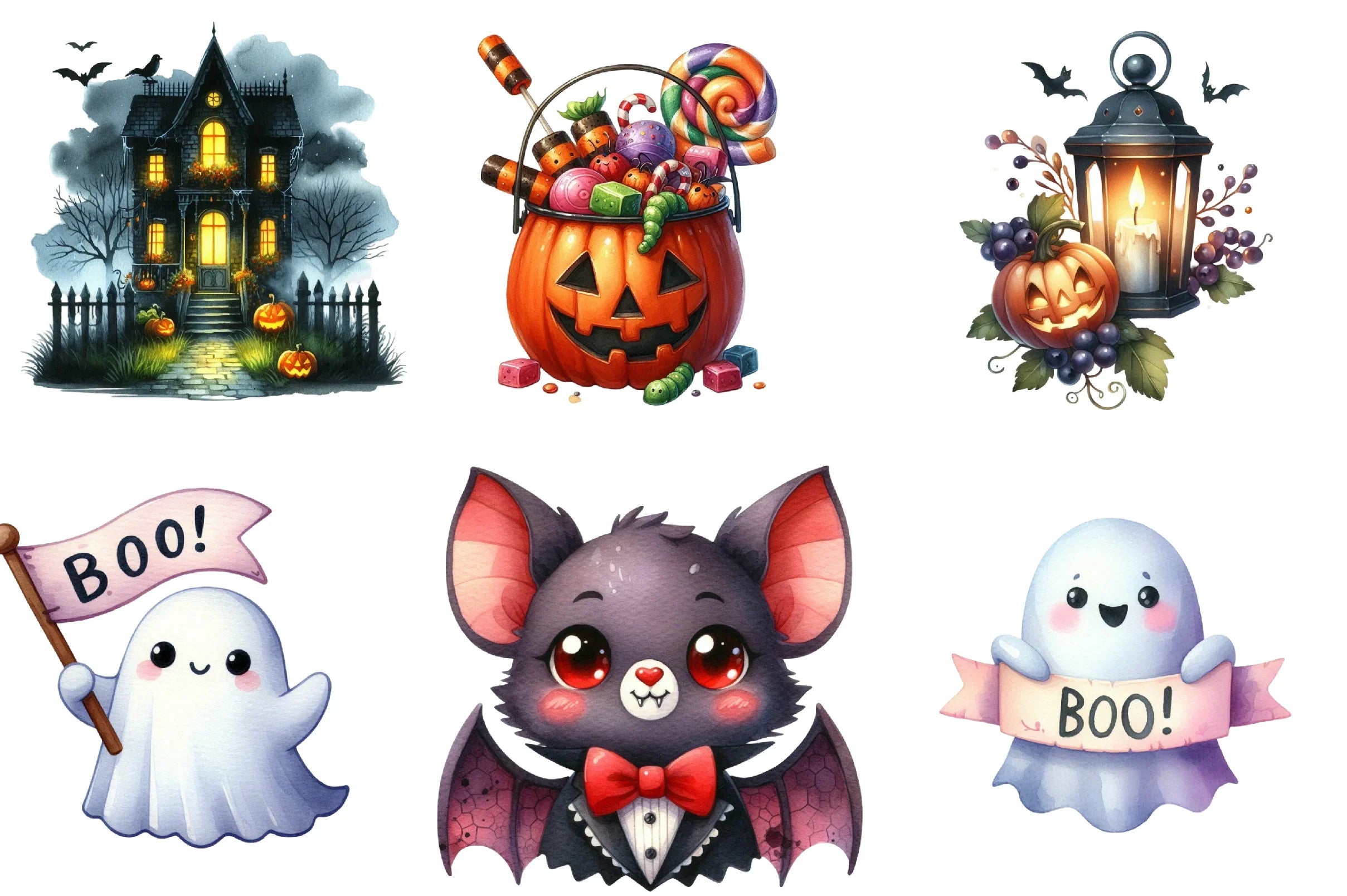 Halloween Clipart Bundle - CraftNest - Digital Crafting and Art