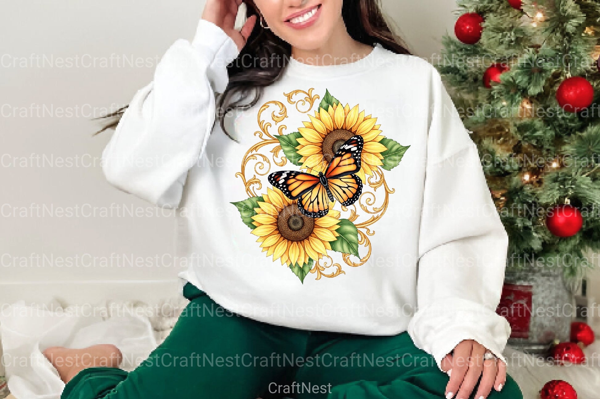 Butterfly Iron-On Transfers Clipart Bundle - CraftNest - Digital Crafting and Art