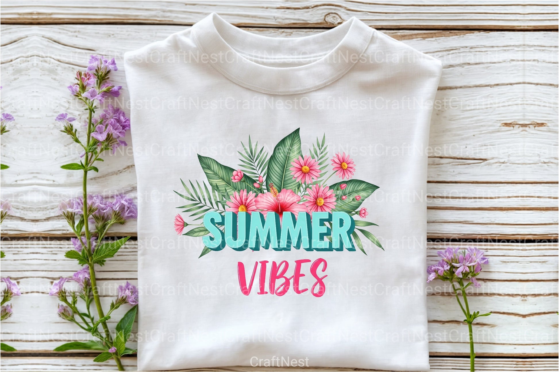 Summer Vibes Clipart Bundle 11 - CraftNest - Digital Crafting and Art