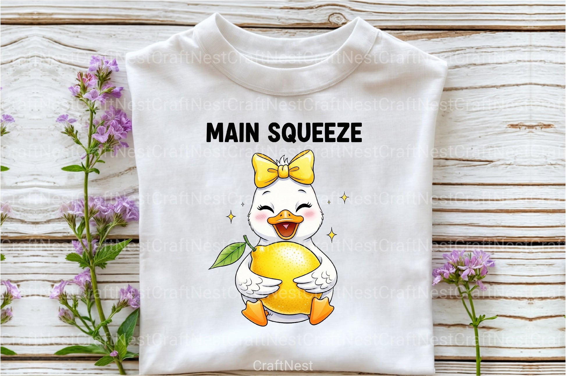 Funny Lemon Goose Clipart Bundle: Positive Main Squeeze 6 - CraftNest - Digital Crafting and Art