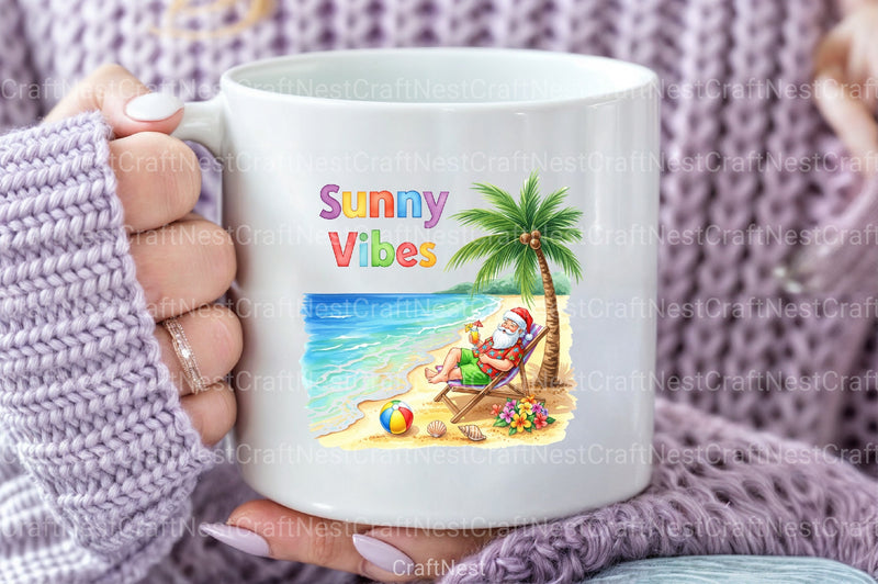 Christmas in July Funny Clipart Bundle 10 - CraftNest - Digital Crafting and Art