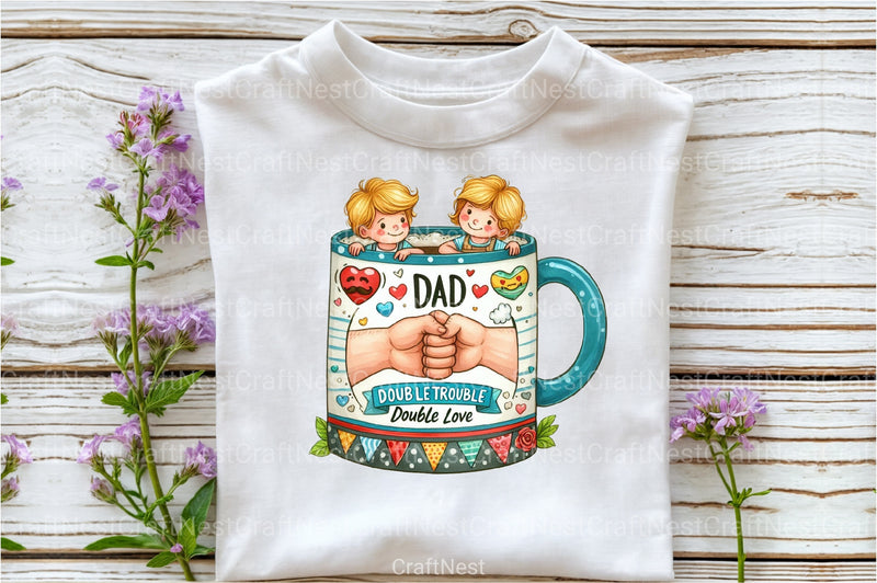 Kids Father’s Day Fist Bump Clipart Bundle 5 - CraftNest - Digital Crafting and Art