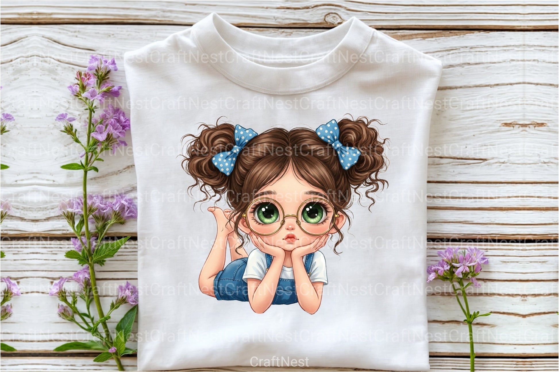 Quirky Surprised Girl Clipart Bundle - CraftNest - Digital Crafting and Art