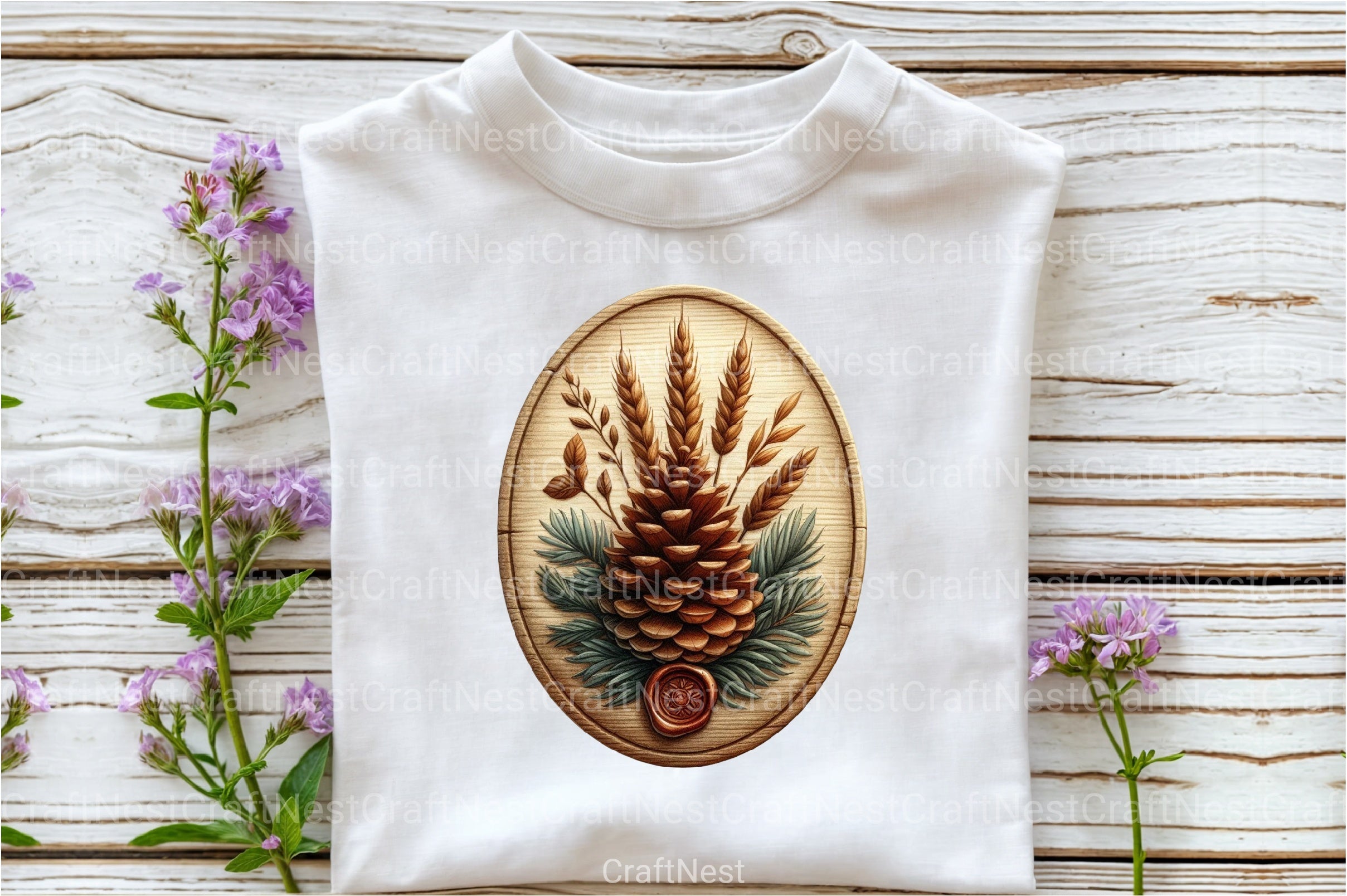 Vintage Wooden Autumn Tags Clipart Bundle 66 - CraftNest - Digital Crafting and Art