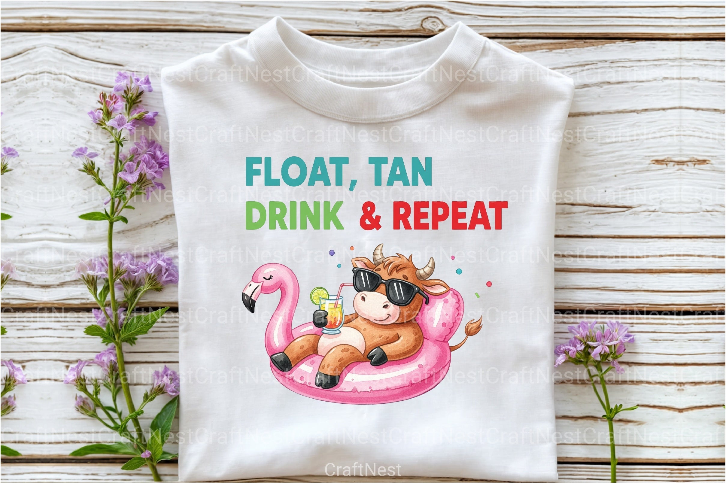 Summer Funny Animals Clipart Bundle 5 - CraftNest - Digital Crafting and Art