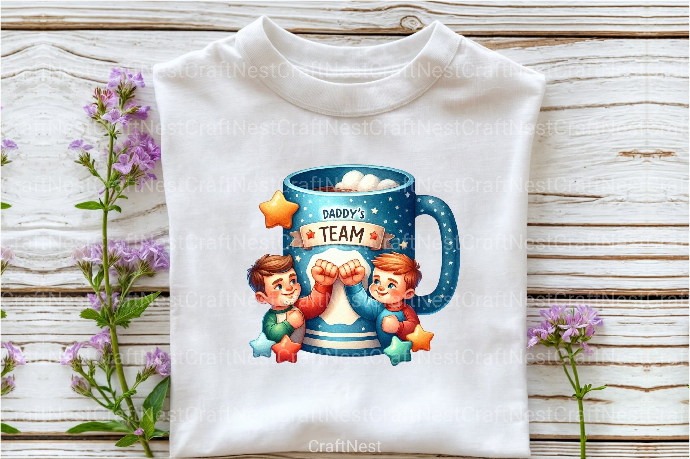 Kids Father’s Day Fist Bump Clipart Bundle 8 - CraftNest - Digital Crafting and Art