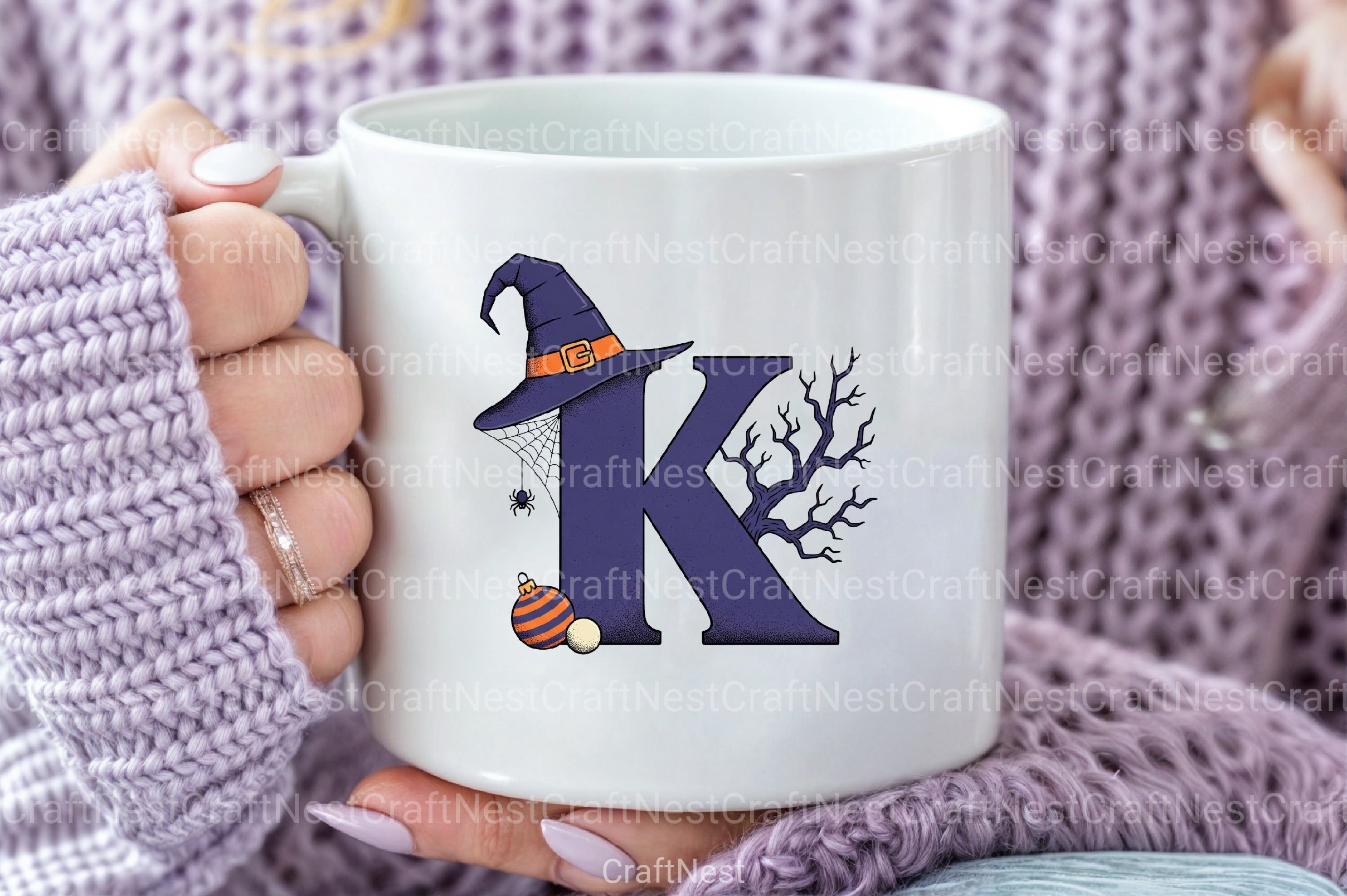 Halloween Alphabet Clipart Bundle 6 - CraftNest - Digital Crafting and Art