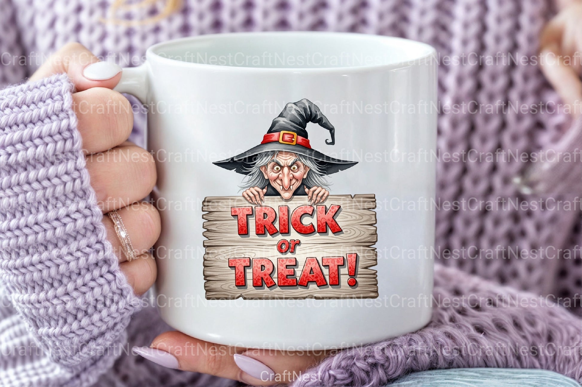 Witch Trick or Treat Clipart Bundle - CraftNest - Digital Crafting and Art