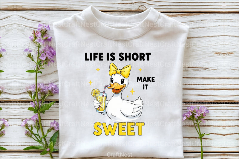 Funny Lemon Goose Clipart Bundle - CraftNest - Digital Crafting and Art