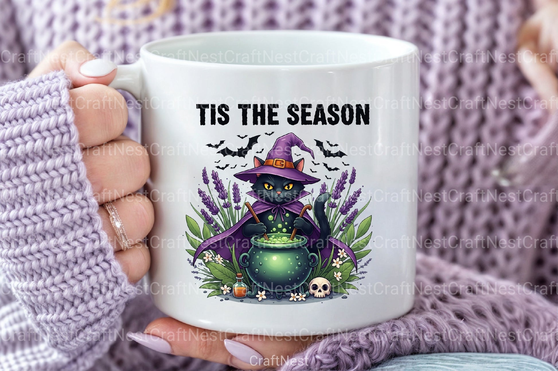 Witchy Cat Graphic Clipart Bundle - CraftNest - Digital Crafting and Art