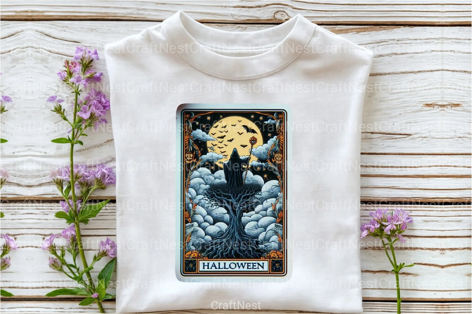 Halloween Tarot Card Clipart Bundle 35 - CraftNest - Digital Crafting and Art