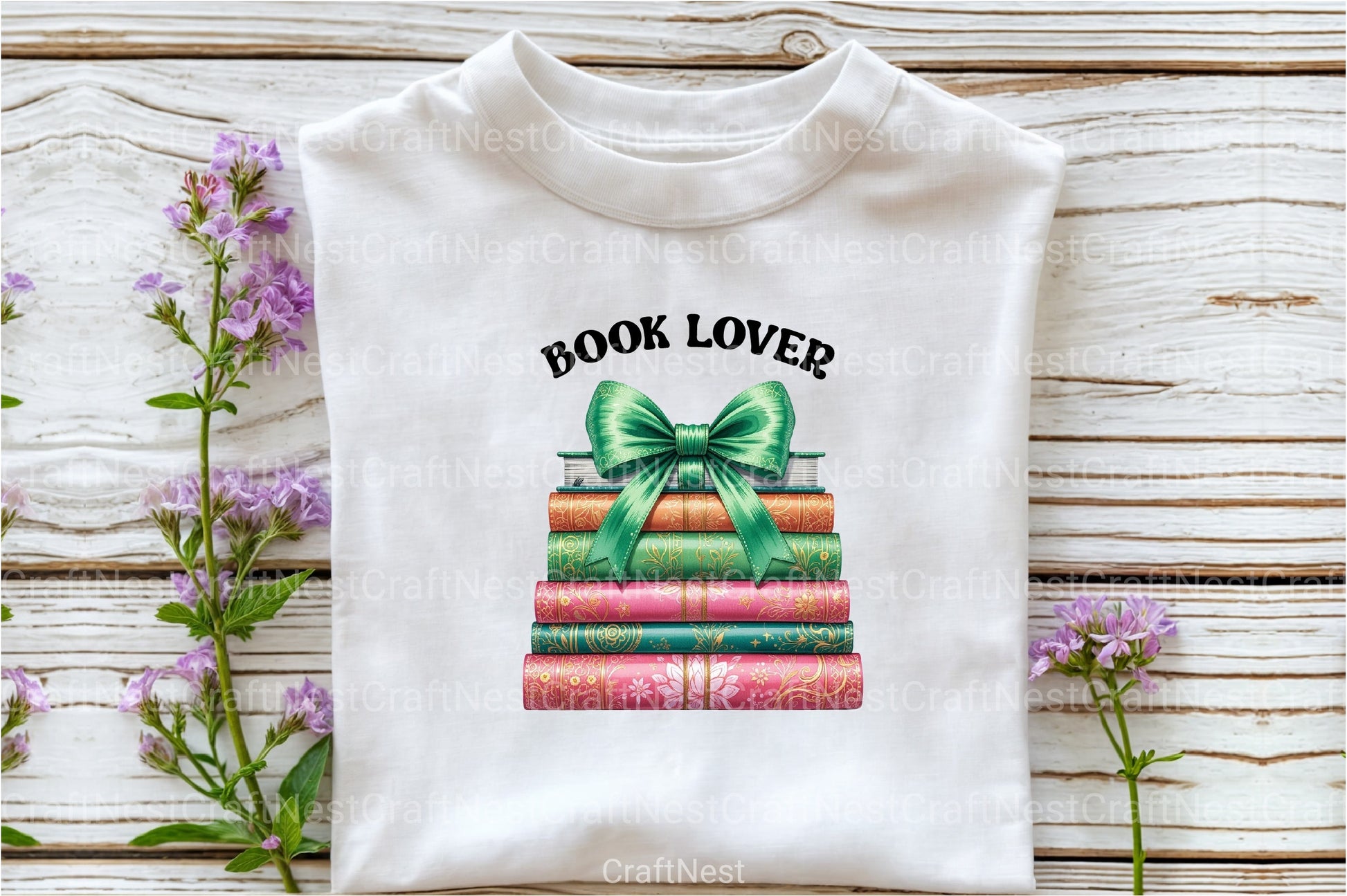 Book Lover Coquette Bow Clipart Bundle - CraftNest - Digital Crafting and Art