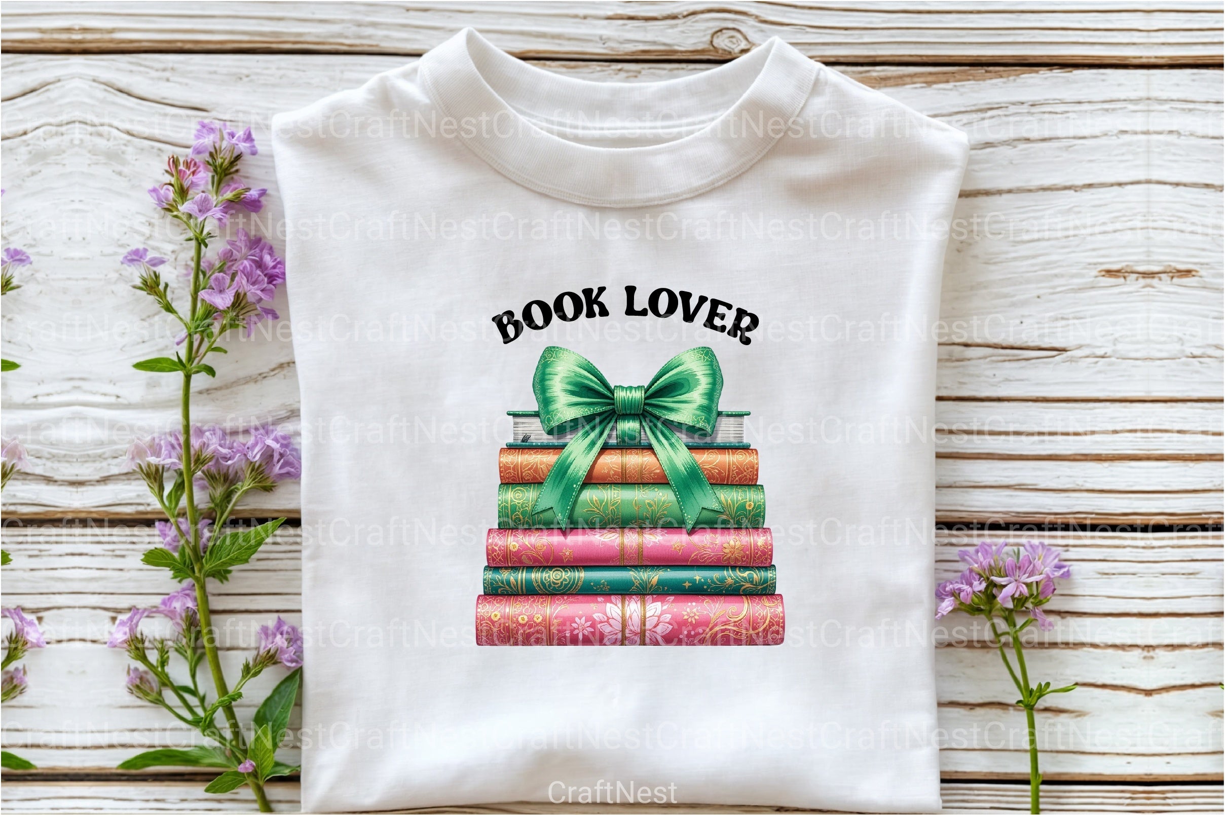 Book Lover Coquette Bow Clipart Bundle - CraftNest - Digital Crafting and Art