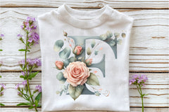 Floral Alphabet Clipart Bundle - CraftNest - Digital Crafting and Art