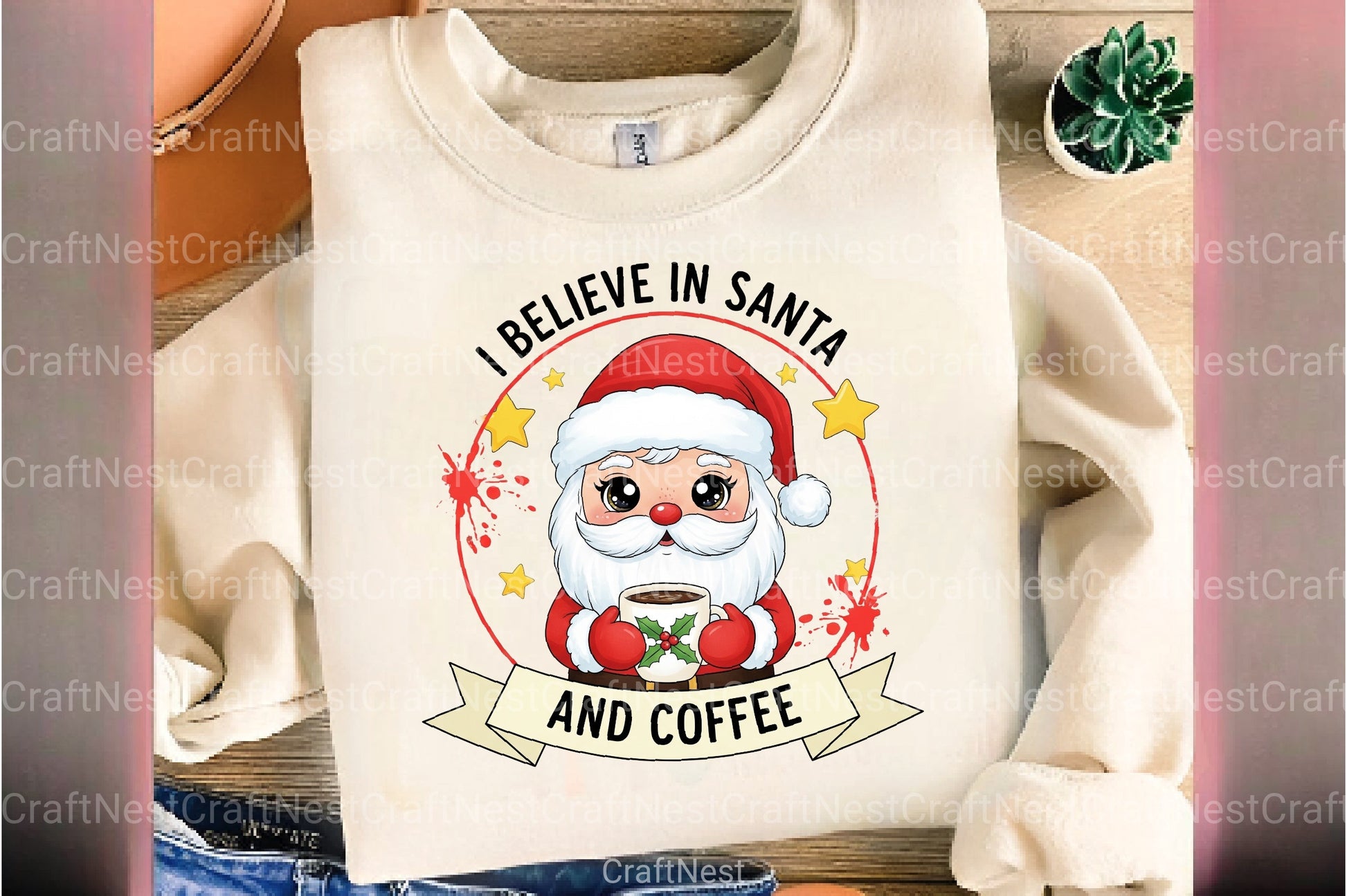 Christmas Coffee Clipart Bundle 2 - CraftNest - Digital Crafting and Art