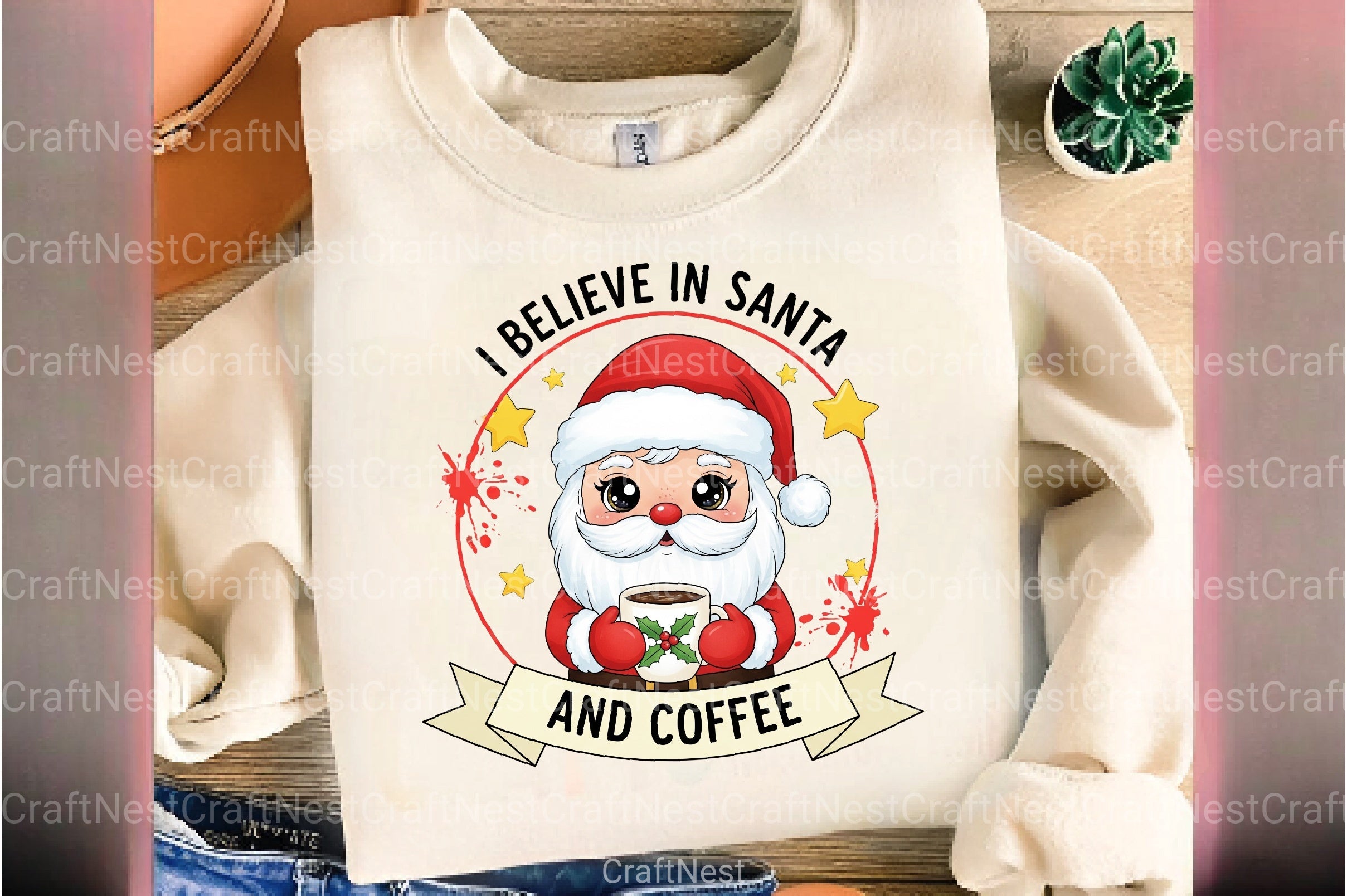 Christmas Coffee Clipart Bundle 2 - CraftNest - Digital Crafting and Art