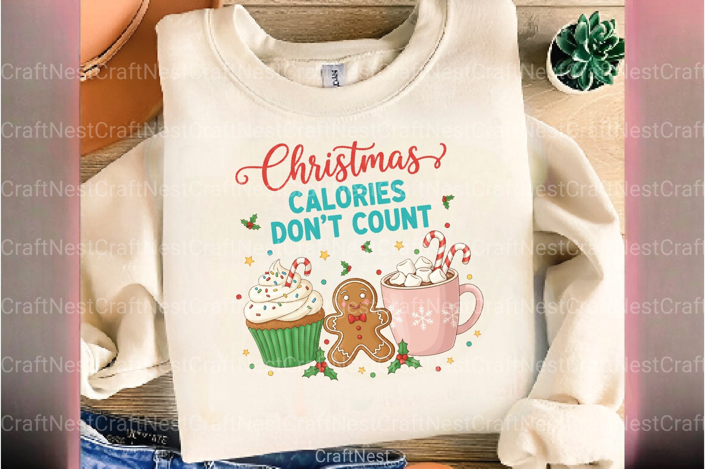 Calories Don't Count: Christmas Clipart Bundle - CraftNest - Digital Crafting and Art