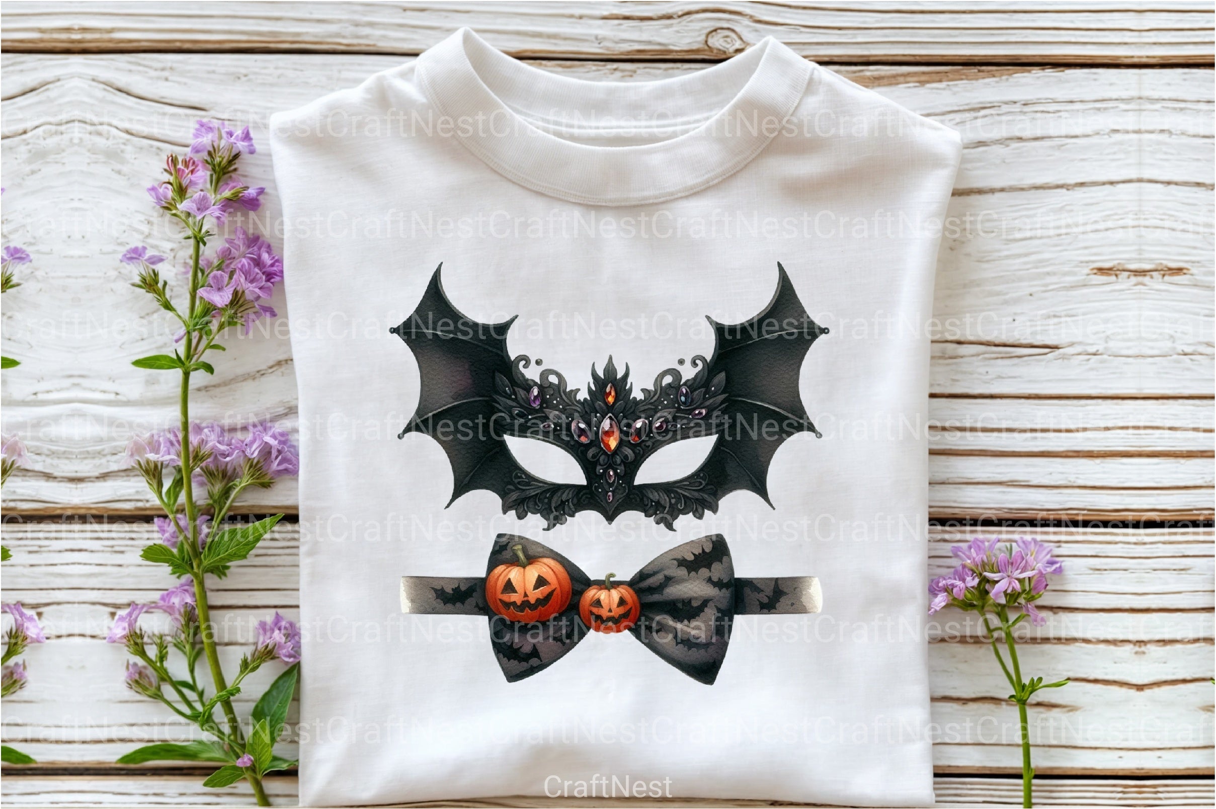 Elegant Halloween Clipart Bundle 7 - CraftNest - Digital Crafting and Art