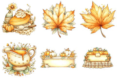 Thanksgiving Clipart Bundle - CraftNest - Digital Crafting and Art