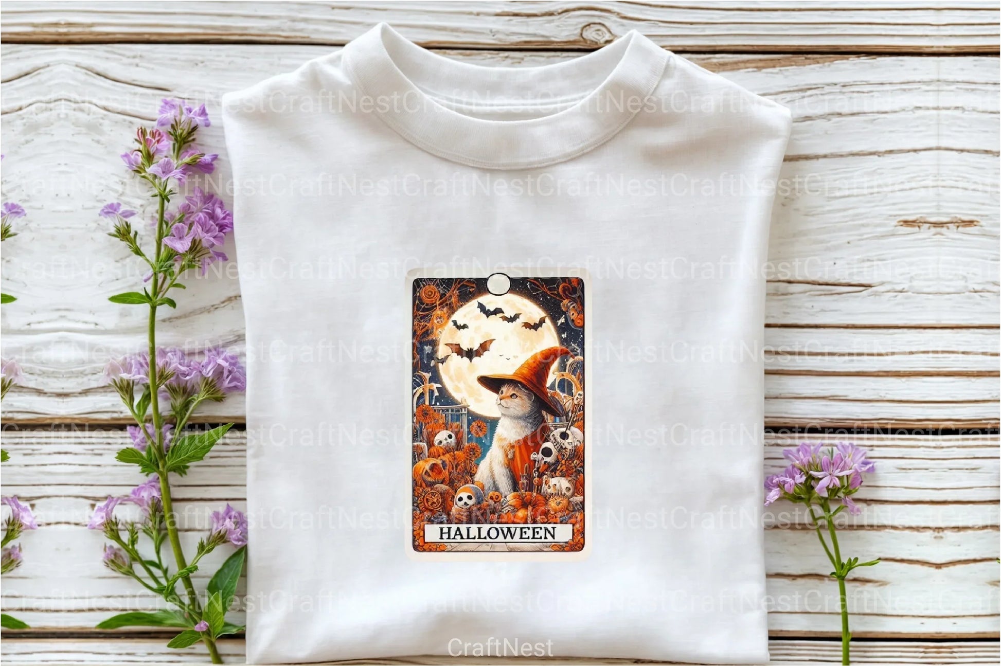 Halloween Tarot Card Clipart Bundle 6 - CraftNest - Digital Crafting and Art