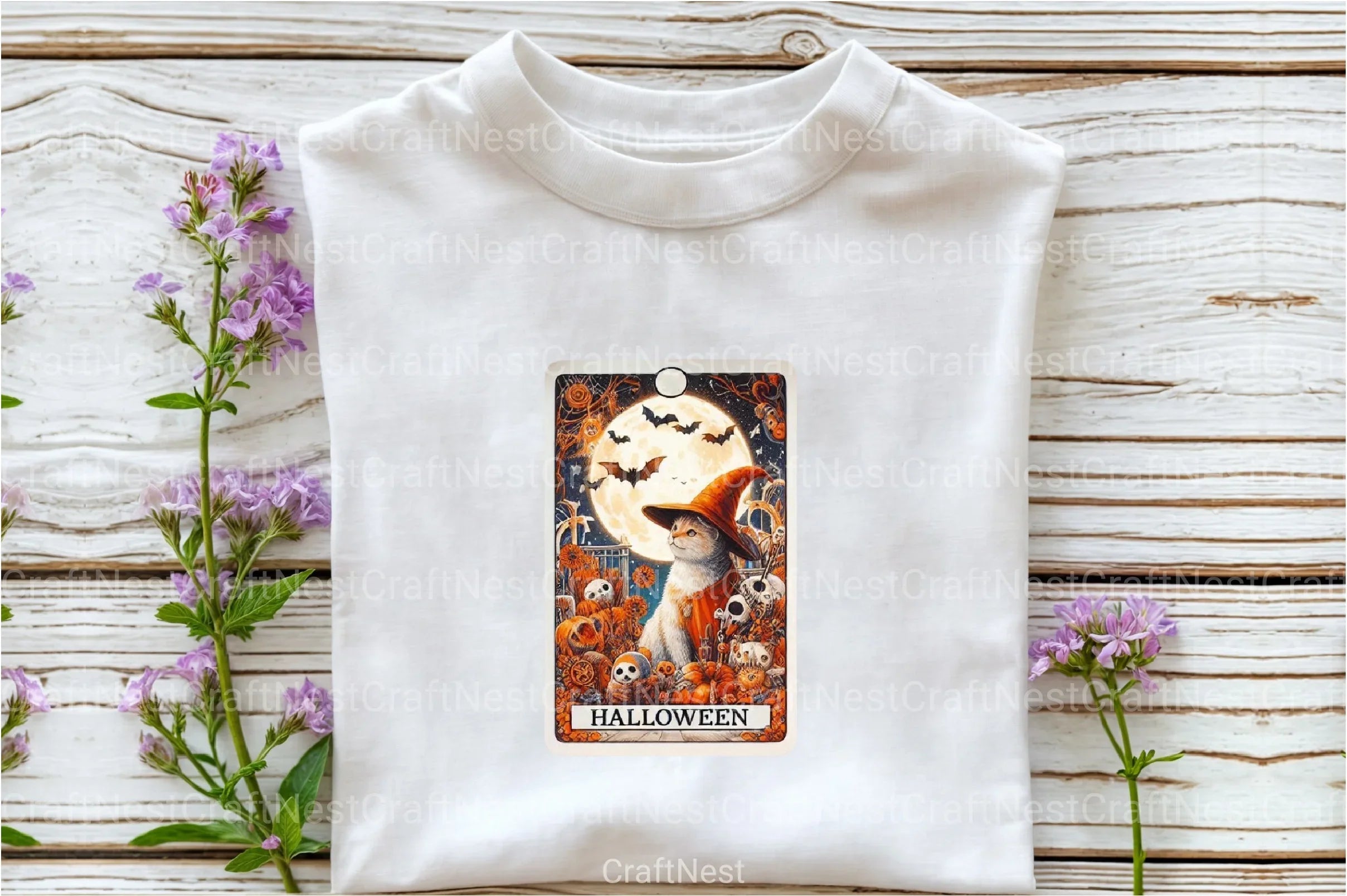 Halloween Tarot Card Clipart Bundle 6 - CraftNest - Digital Crafting and Art