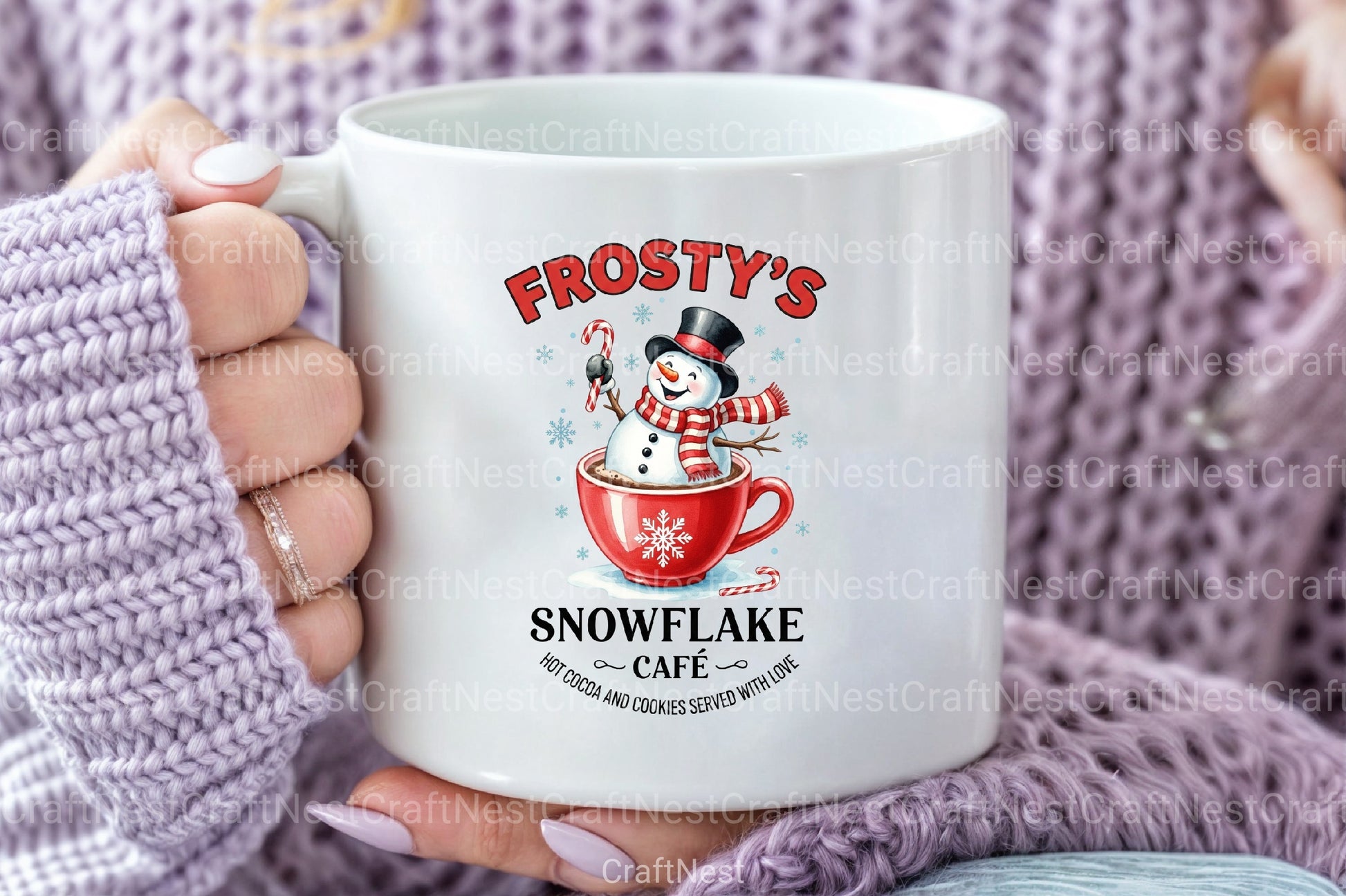 Frosty's Cafe Winter Design Clipart Bundle - CraftNest - Digital Crafting and Art