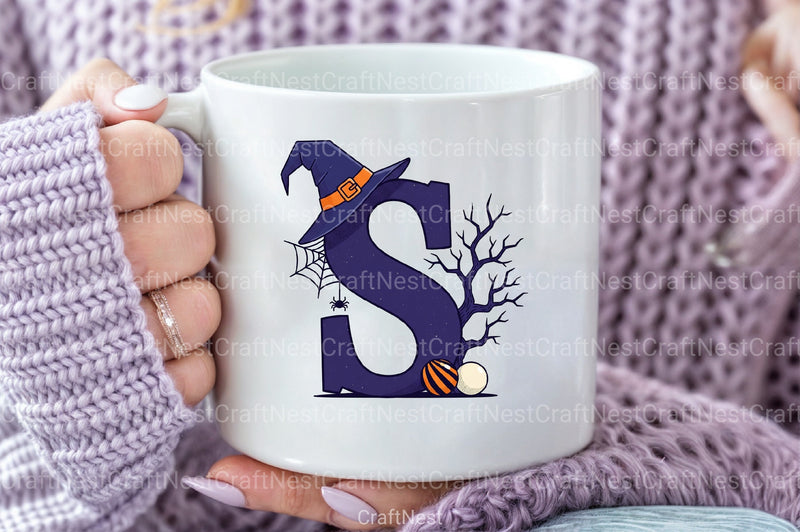 Halloween Alphabet Clipart Bundle 11 - CraftNest - Digital Crafting and Art