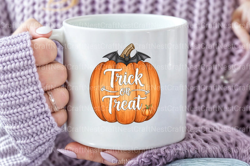 Pumpkin Trick or Treat Clipart Bundle - CraftNest - Digital Crafting and Art