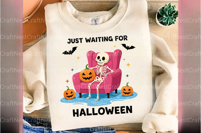 Halloween Skeleton Illustration Sticker Clipart Bundle - CraftNest - Digital Crafting and Art