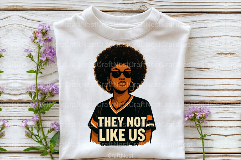 They Not Like Us: Black Women Clipart Bundle - CraftNest - Digital Crafting and Art