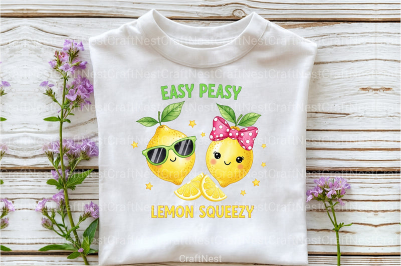 Funny Lemon Clipart Bundle: Positive Main Squeeze Designs - CraftNest - Digital Crafting and Art