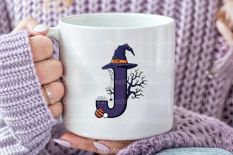 Halloween Alphabet Clipart Bundle 3 - CraftNest - Digital Crafting and Art